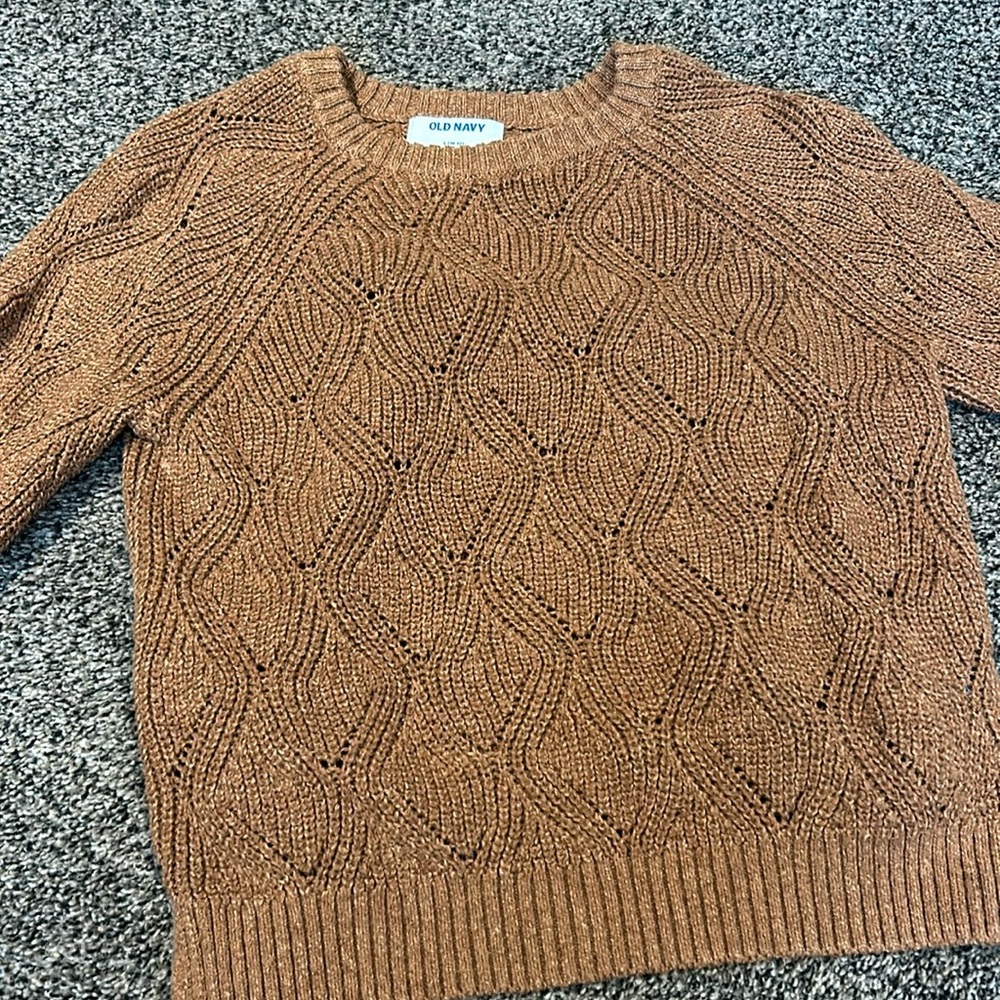 Old Navy brown sweater